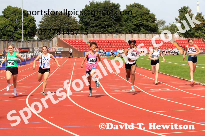 100 metres, 2024 Gateshead Tartan Games.  Photo: David T. Hewitson/Sports for All Pics